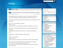 Tablet Screenshot of infasta.genedrift.org